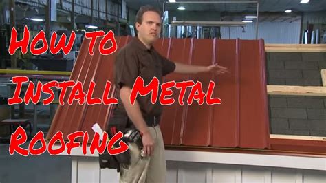 how to install sheet metal on walls|installing metal panels on roof.